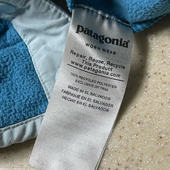 Patagonia ✧ Micro-D Snap-T Pullover - Mako Blue - Medium - Picture 7 of 8